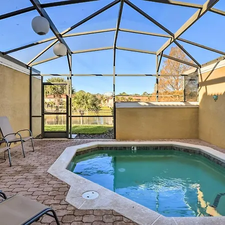 Resort Townhome With Private Pool About 5 Mi To Disney!